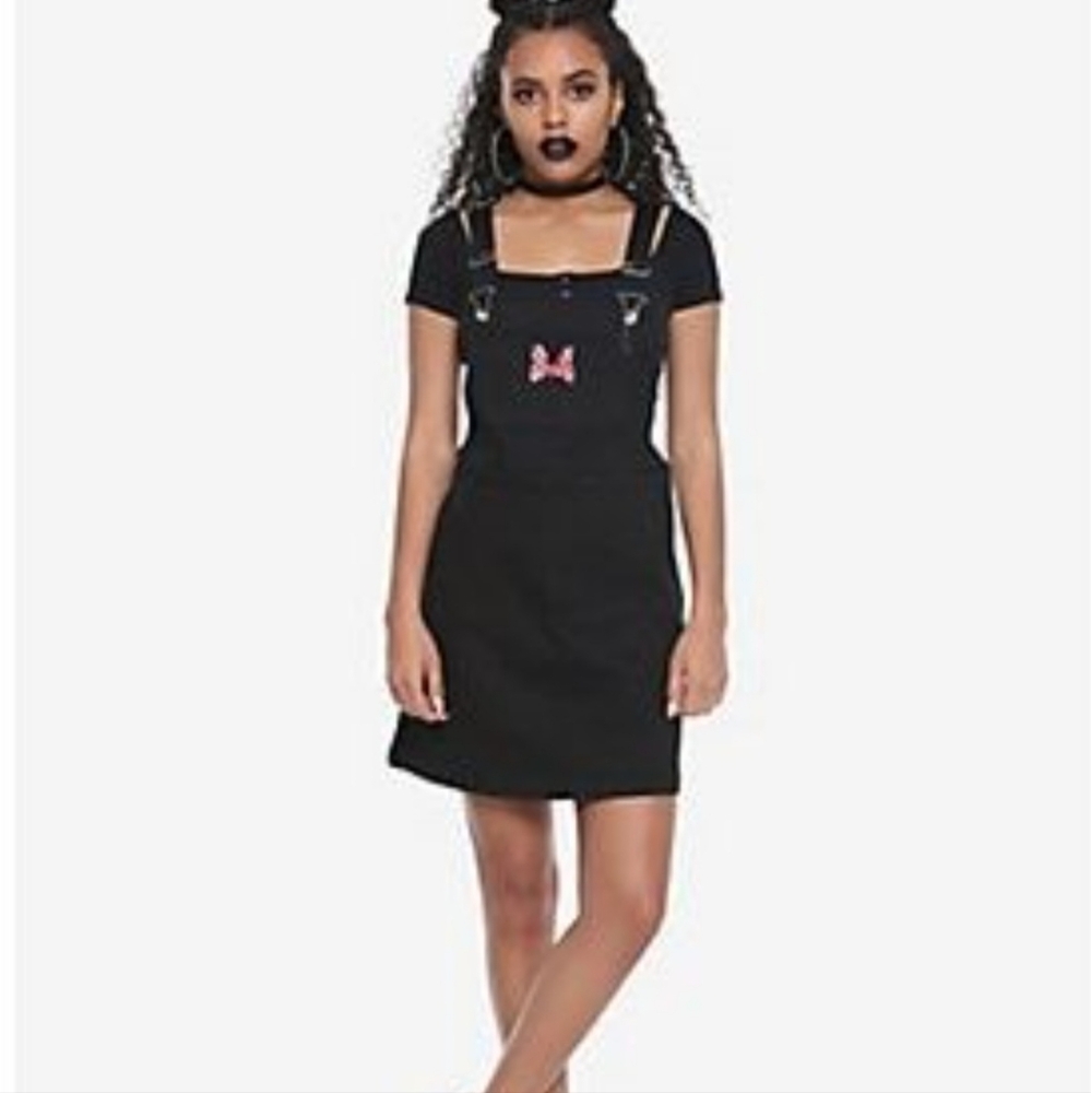 Disney Black Casual Overalls